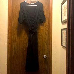 Gap Black Wrap Dress